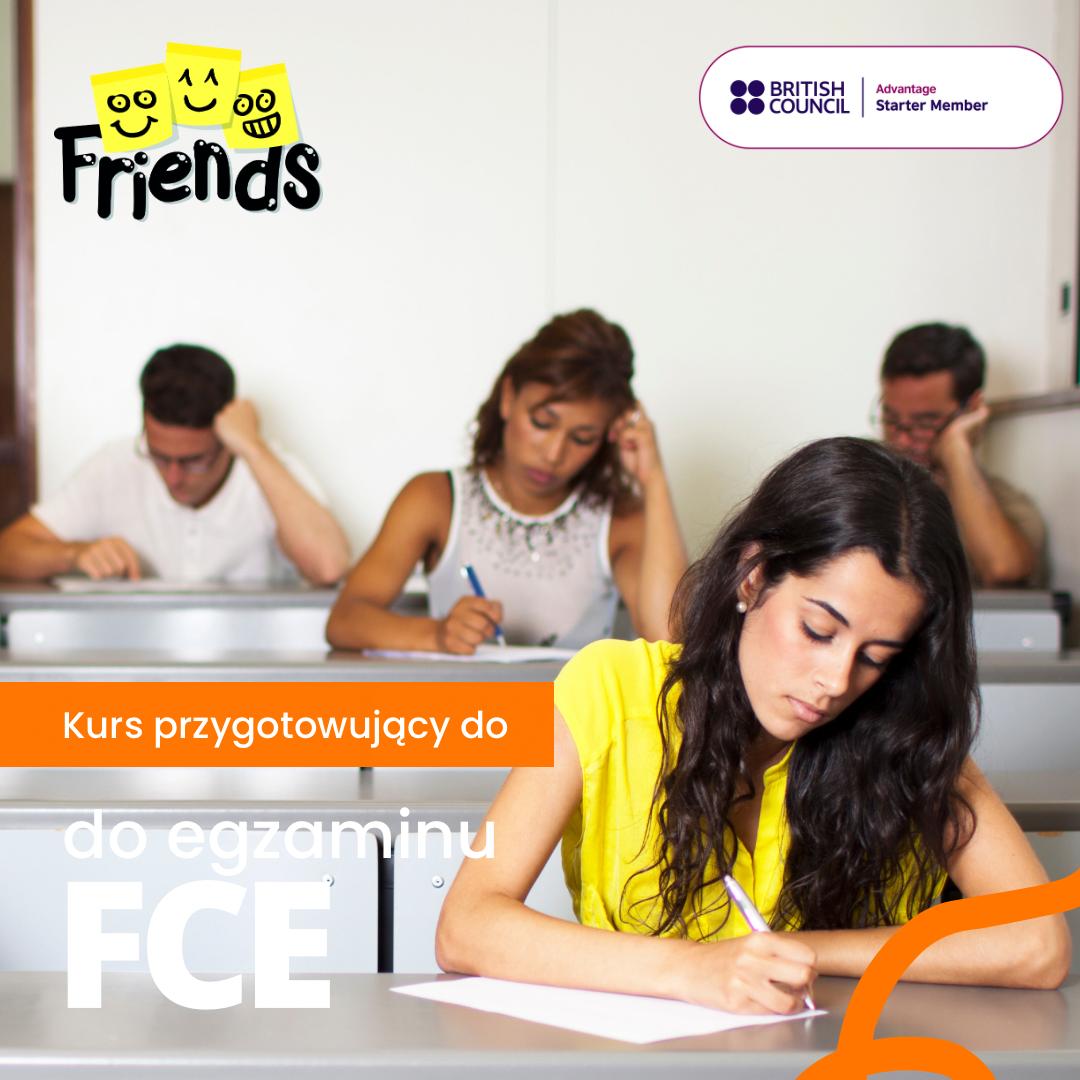 Przygotowanie do&nbsp;egzaminów PET, FCE, CAE, TOEFL.